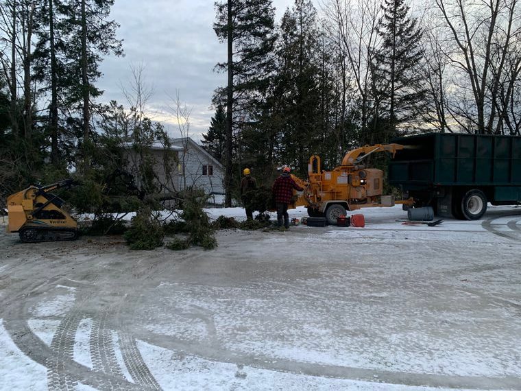 Déchiquetage en Estrie